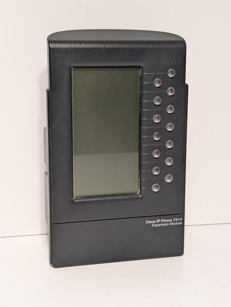 Cisco 7914 VoIP Expansion Module, 14 (Programmable) Lines, Illuminated Buttons