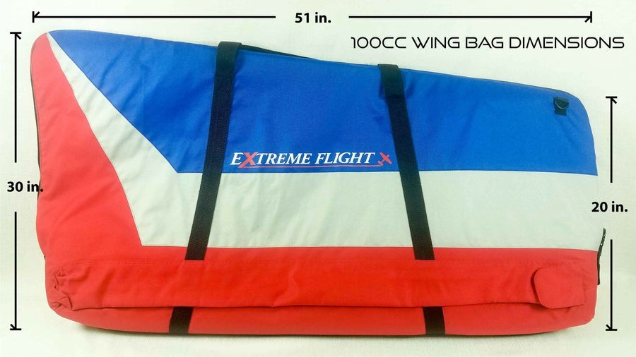 Extreme Flight Padded Wing Bag - 100cc