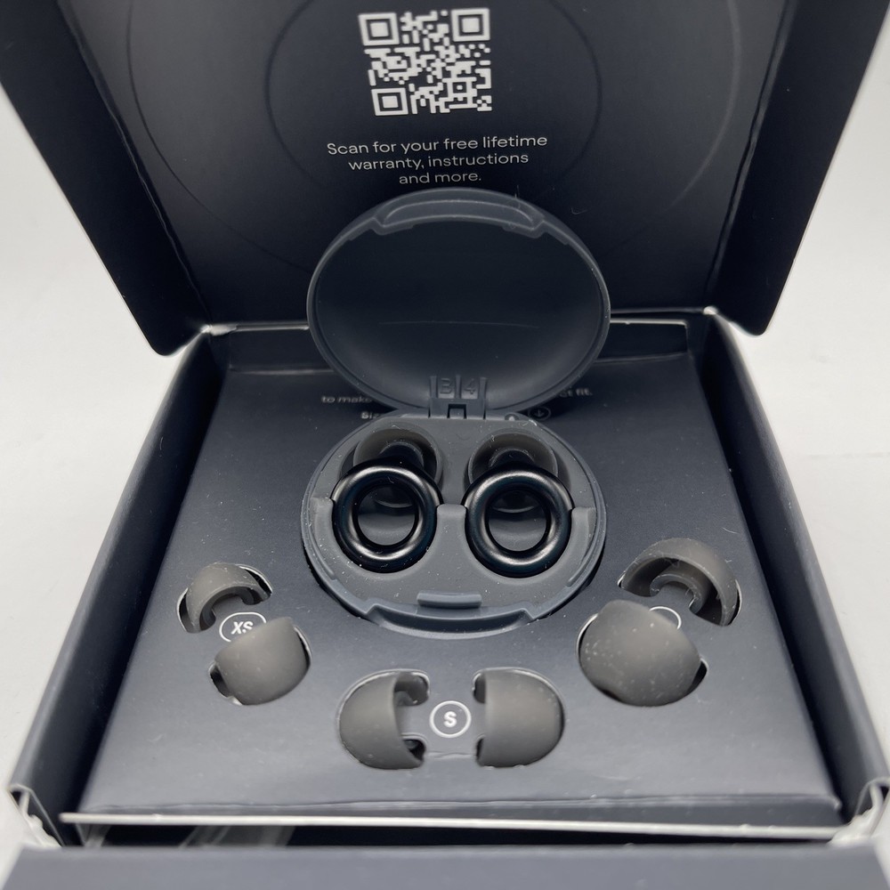 LOOP Experience 2 Noise Reduction Earplugs OPEN BOX (Black, 20250724)
