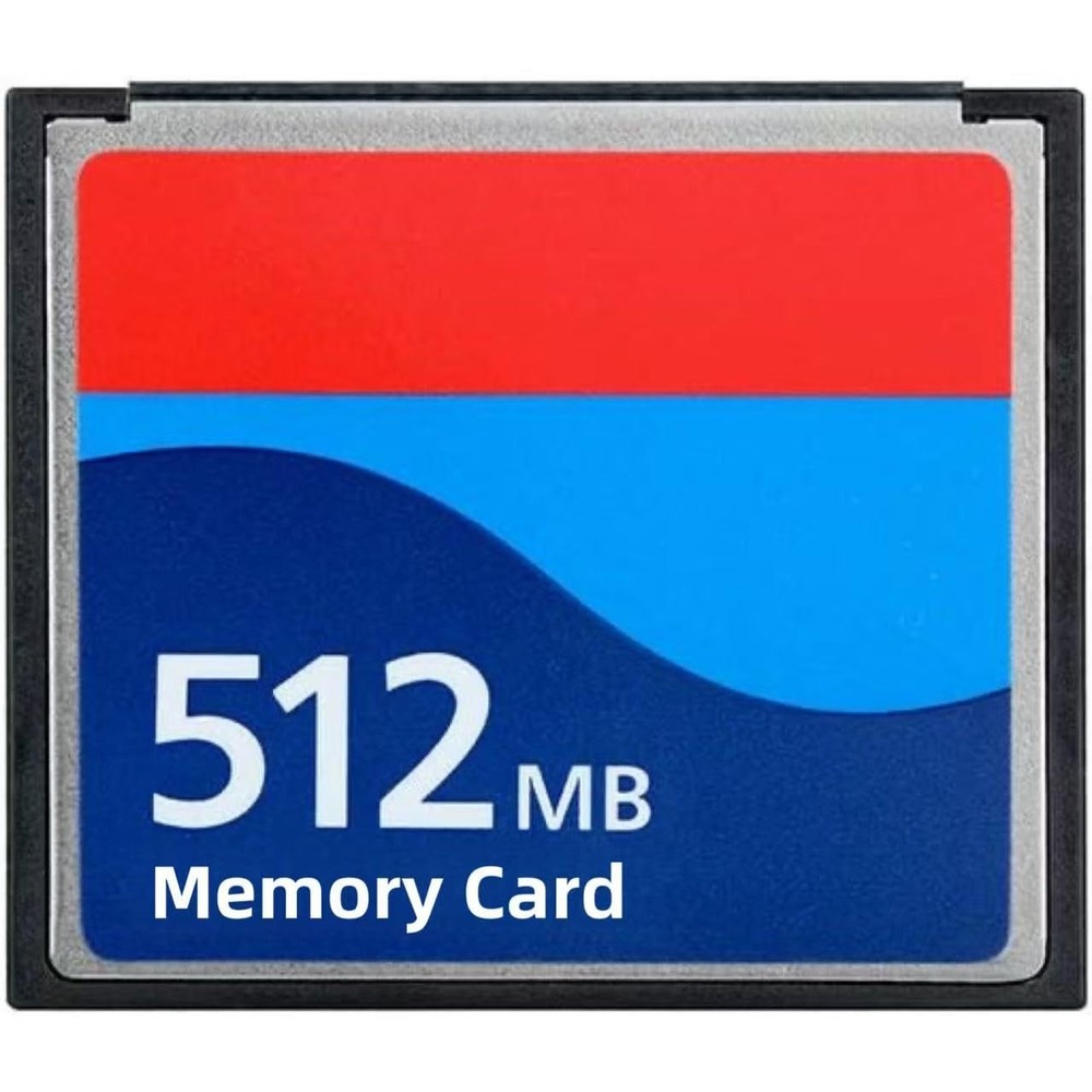 CF 512MB CompactFlash Memory Card Type I for Camera Numerical Control Black