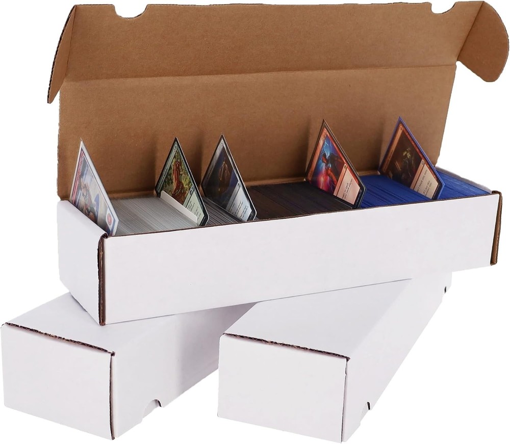 Compact 800ct Trading Card Organizer - 3 Pack for Seamless Storage Solutions
