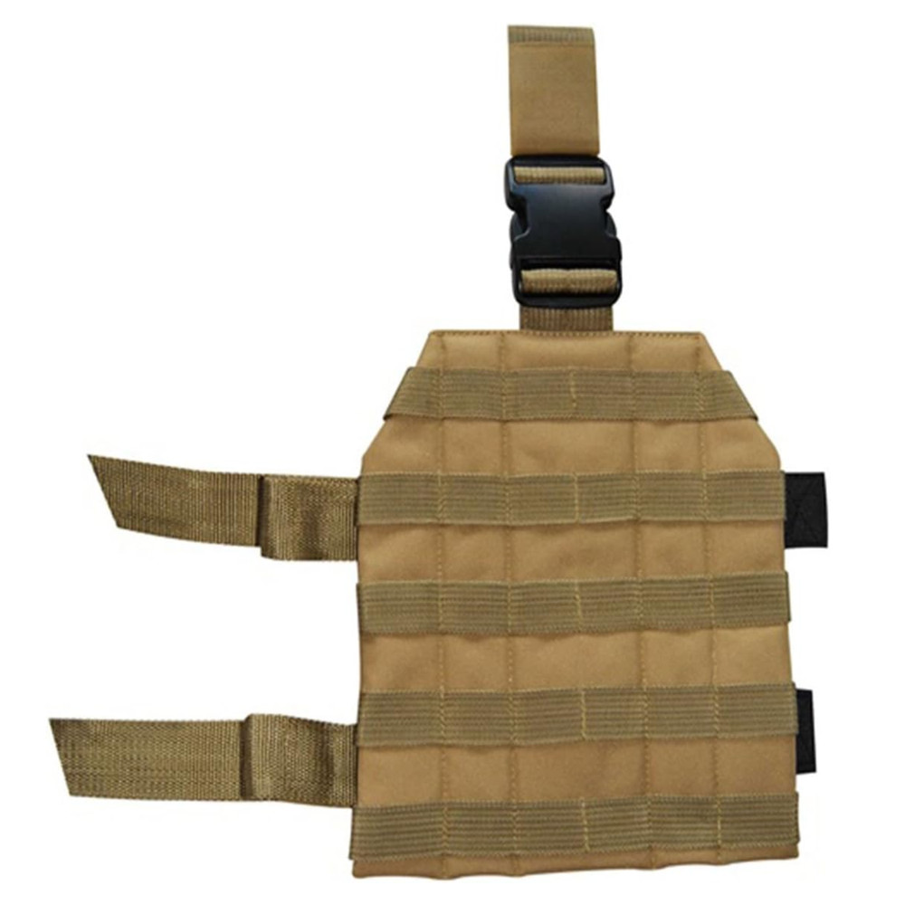 Shooters Gate MOLLE System Drop Leg Platform - Tan