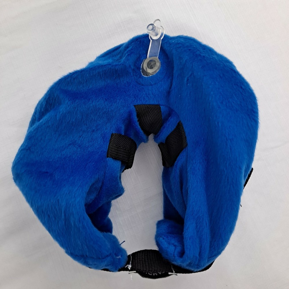 Inflatable Dog Collar Washable Bencmate MEDIUM BLUE boxed