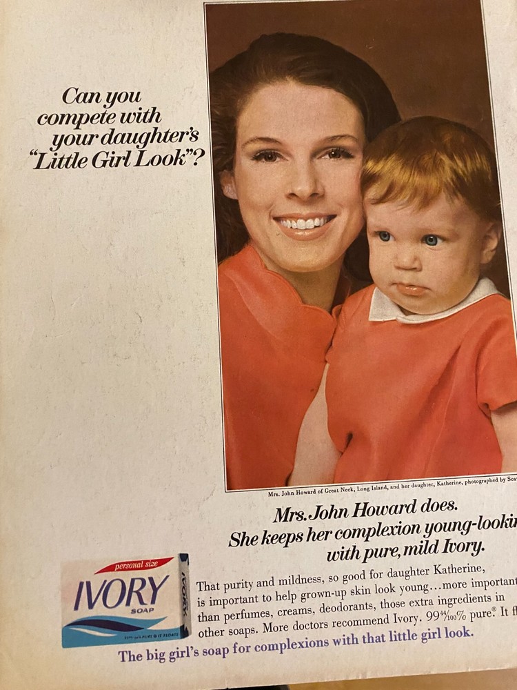 Ivory Soap, Full Page Vintage Print Ad