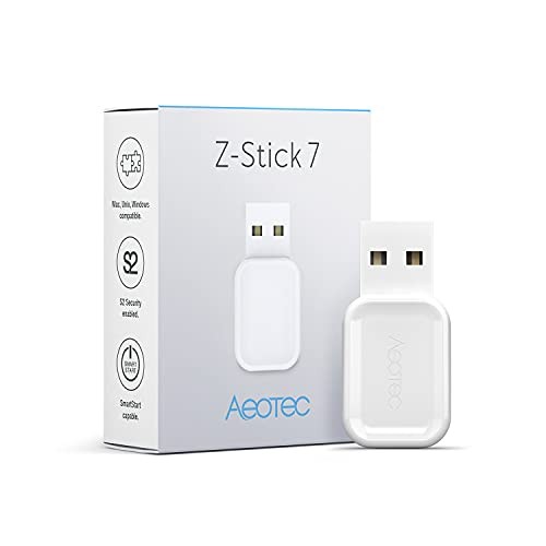 Z-Stick 7 Plus, Zwave Plus USB to Create Z-Wave hub, Gateway Controller with