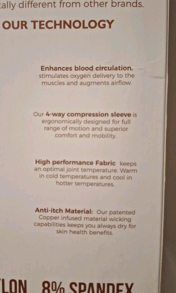 CopperJoint Long Compression Socks - Copper-Infused Comfortable & Durable (4XL)