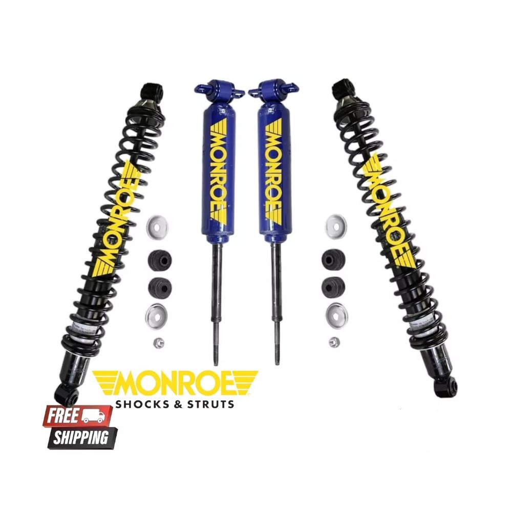 Front & Rear Shock Absorber MONROE 4PCS Set For Chevy C1500 C2500 K1500 K2500