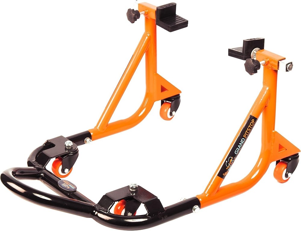 Universal Motorcycle Paddock Stand - Adjustable, Heavy-Duty, 500 lbs Capacity