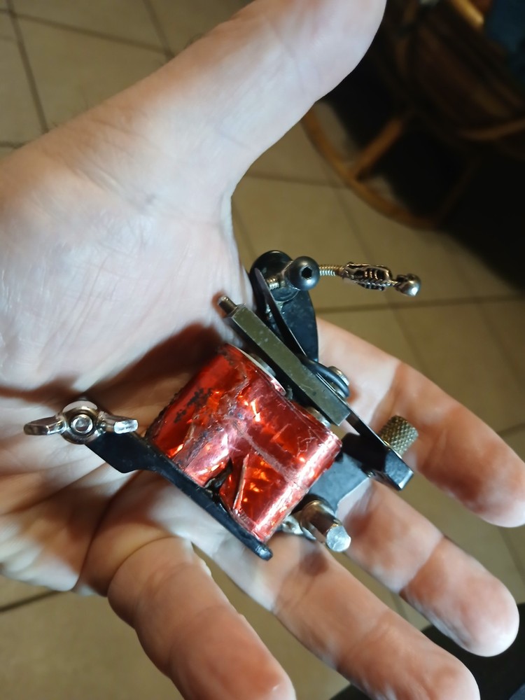 Spaulding Frame coil tattoo machine