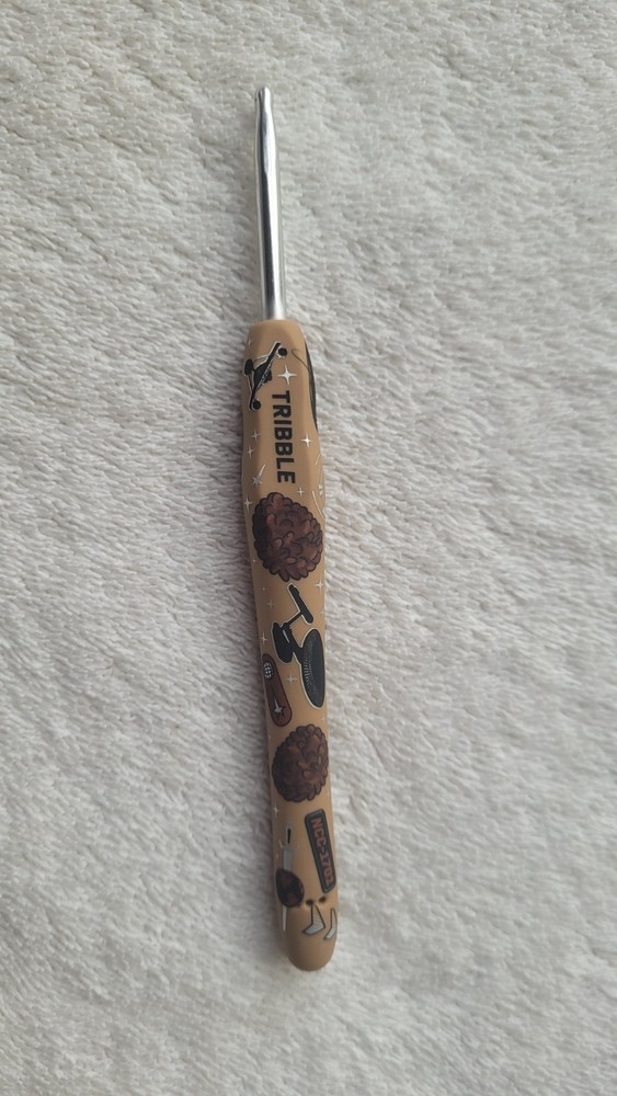Preowned Star Trek Tribble Ergonomic Crochet Hook
