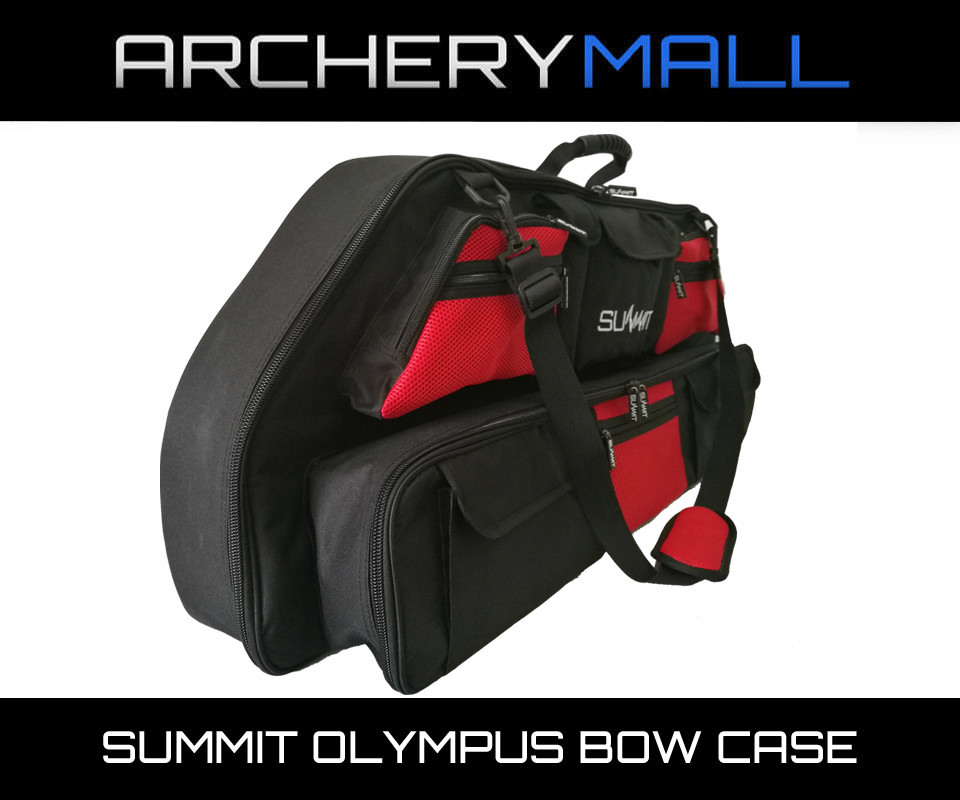 Summit Archery Products Olympus Deluxe Bow Case - RED