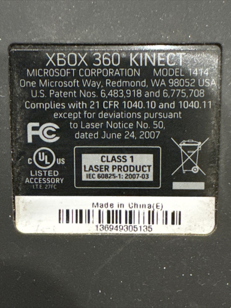 (36) Microsoft 1414 Xbox 360 Kinect Sensor Bar WORKS! Ships FREE! OEM 🔥