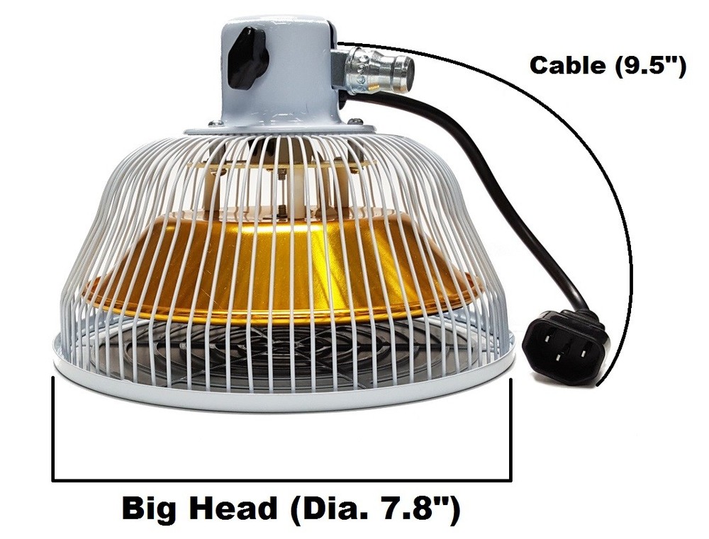 Replacement TDP Head 7.8 Inches