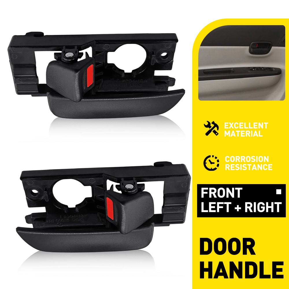 Inside Interior Door Handle Pair Front Left & Right For 2006-2011 Hyundai Accent