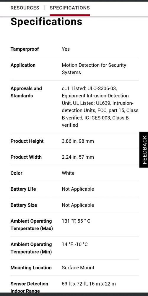 ⚡⚡Resideo Ademco Dt8050v Motion Sensor ⚡⚡