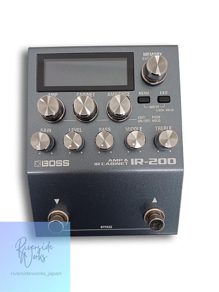 BOSS IR-200 Preamp/IR Loader Effect Pedal JP