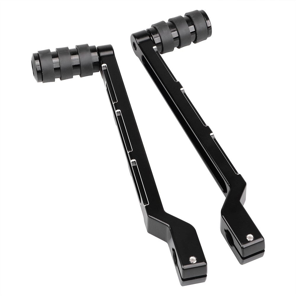 9.84" Extend Heel Toe Shift Lever Peg Fit For Harley Softail FXSTD Electra Glide