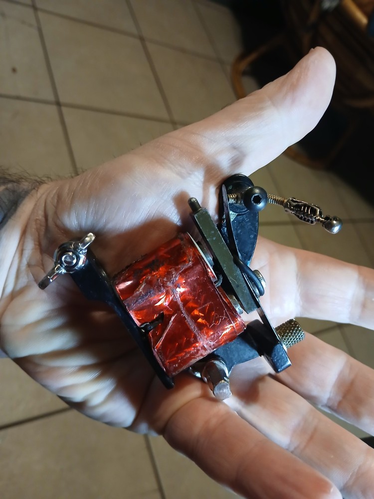 Spaulding Frame coil tattoo machine