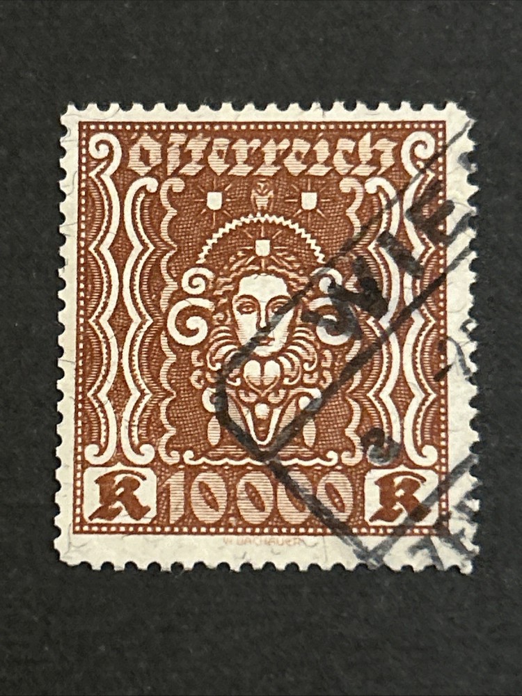 Austria 1924 10000Kr Used SG509