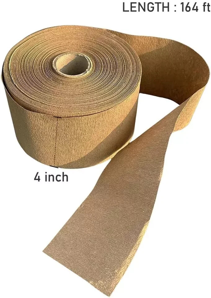 4In X 164Ft Tree Protector Wrap, Paper Tree Wrap Rolls Breathable Tree Trunk Pro