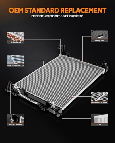Complete Radiator Assembly Compatible With Titan 2004-2015, Armada 2005-2015,