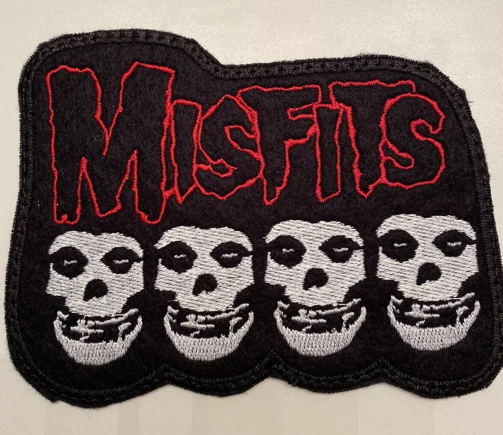Misfits Fiend Skull embroidered Patch