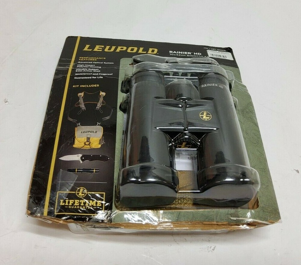 New Leupold Rainier HD 10x42mm Binocular