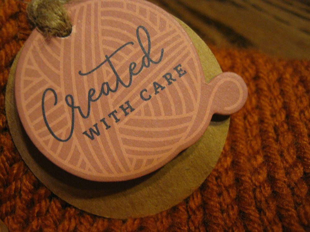 Created With Care Beanie Knit Hat NWT