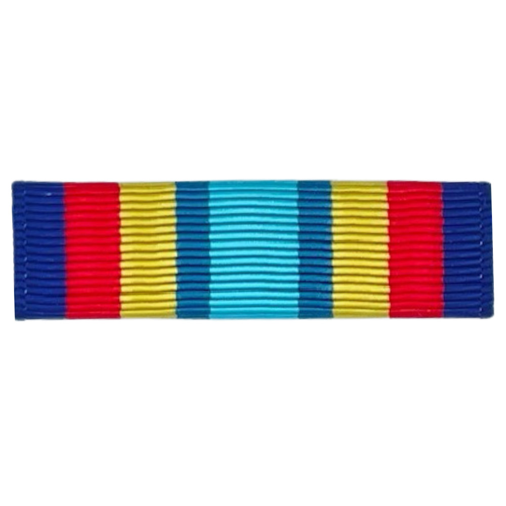 Navy Sea Service Deployment Ribbon (With Multiple Awards Options)