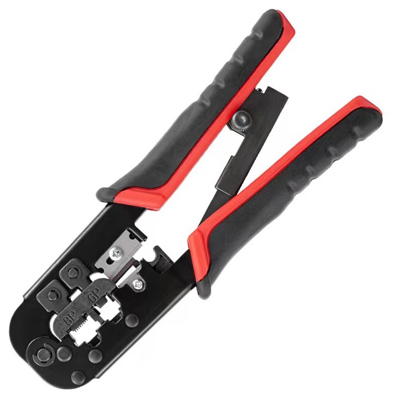 Network crimping pliers for household use, type 5 and type 6.
