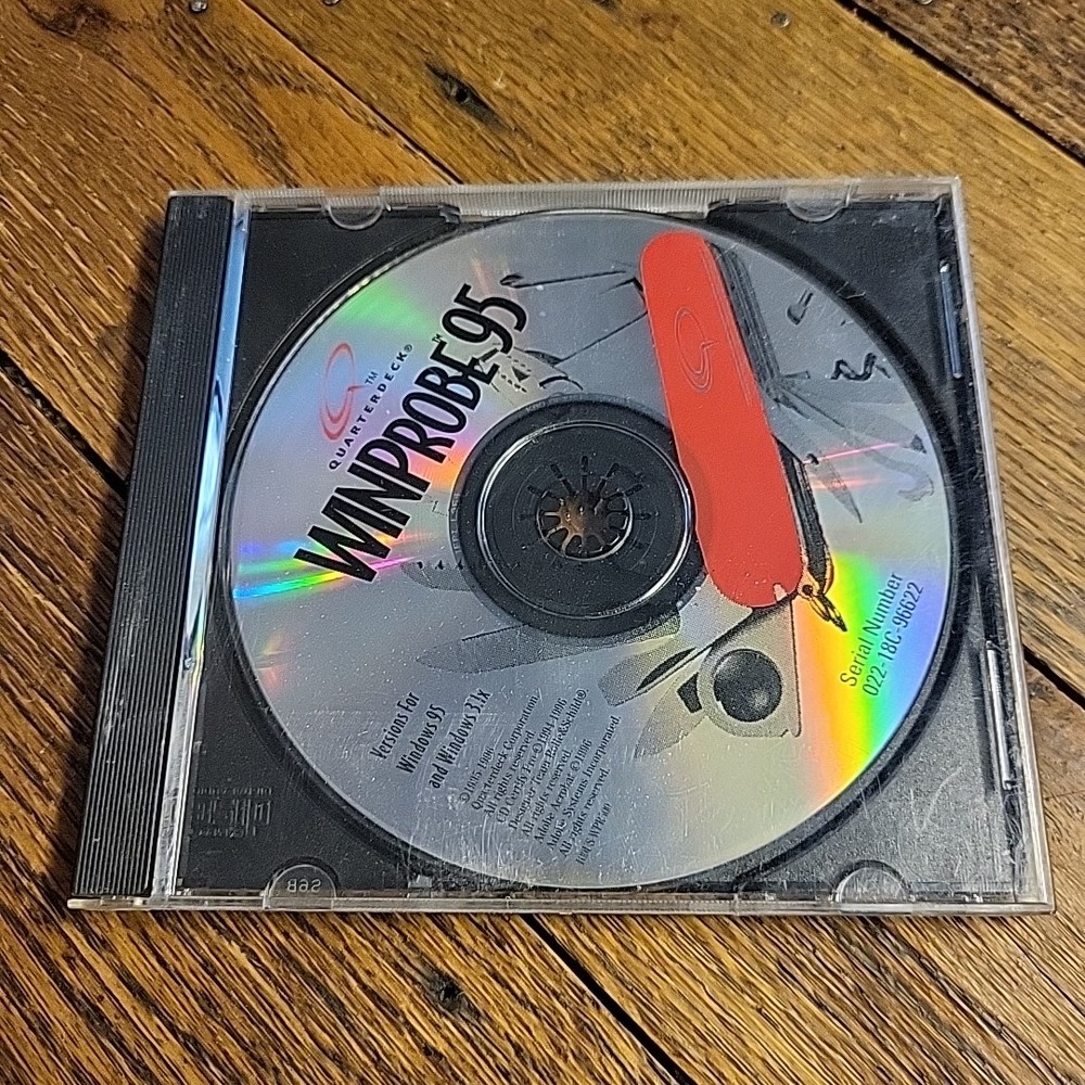 Quarterdeck WinProbe 4 Troubleshooter Toolbox Windows & Windows 95