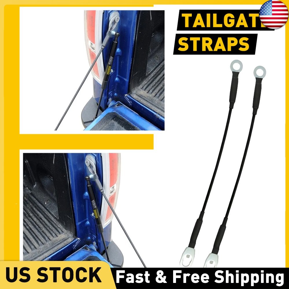 For 98 - 04 Frontier Tailgate Cable Pair Right and Left with Hardware 904608B400