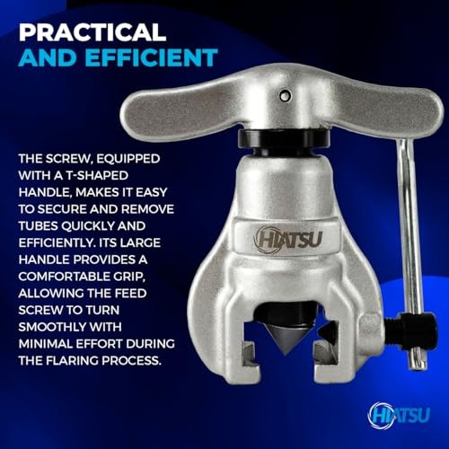 Professional Flaring Tool Kit - Heavy-Duty HVAC Eccentric Flaring Tool Kit