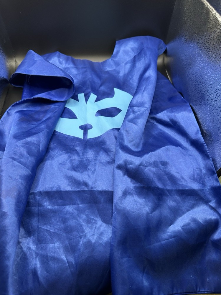 blue polyester PJ Masks Catboy Cape