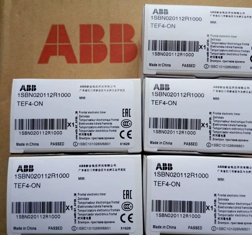 1pc ABB TEF4-ON Frontal Electronic Timer1SBN020112R1000