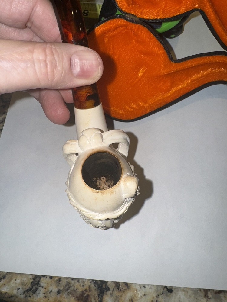Antique Meerschaum Pirate Pipe