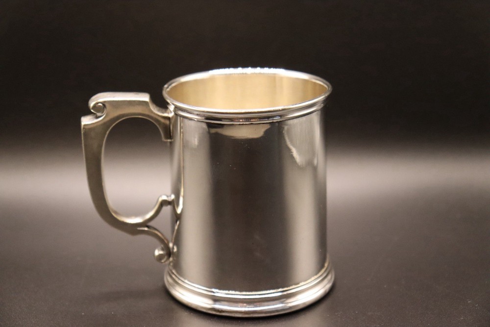Gotham Silver Plated Monogramed Child’s Cup