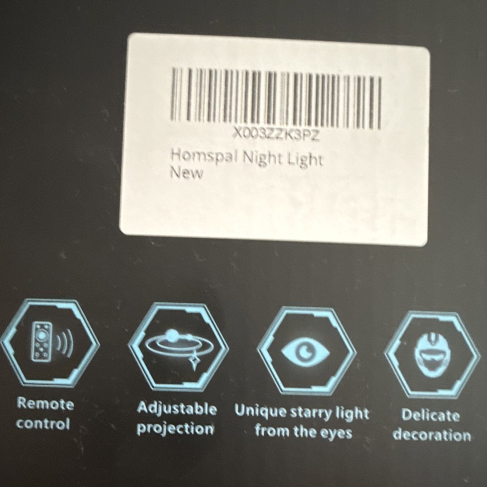 Mecha Warrior Bluetooth Star/nebula/ambient Light Buddy