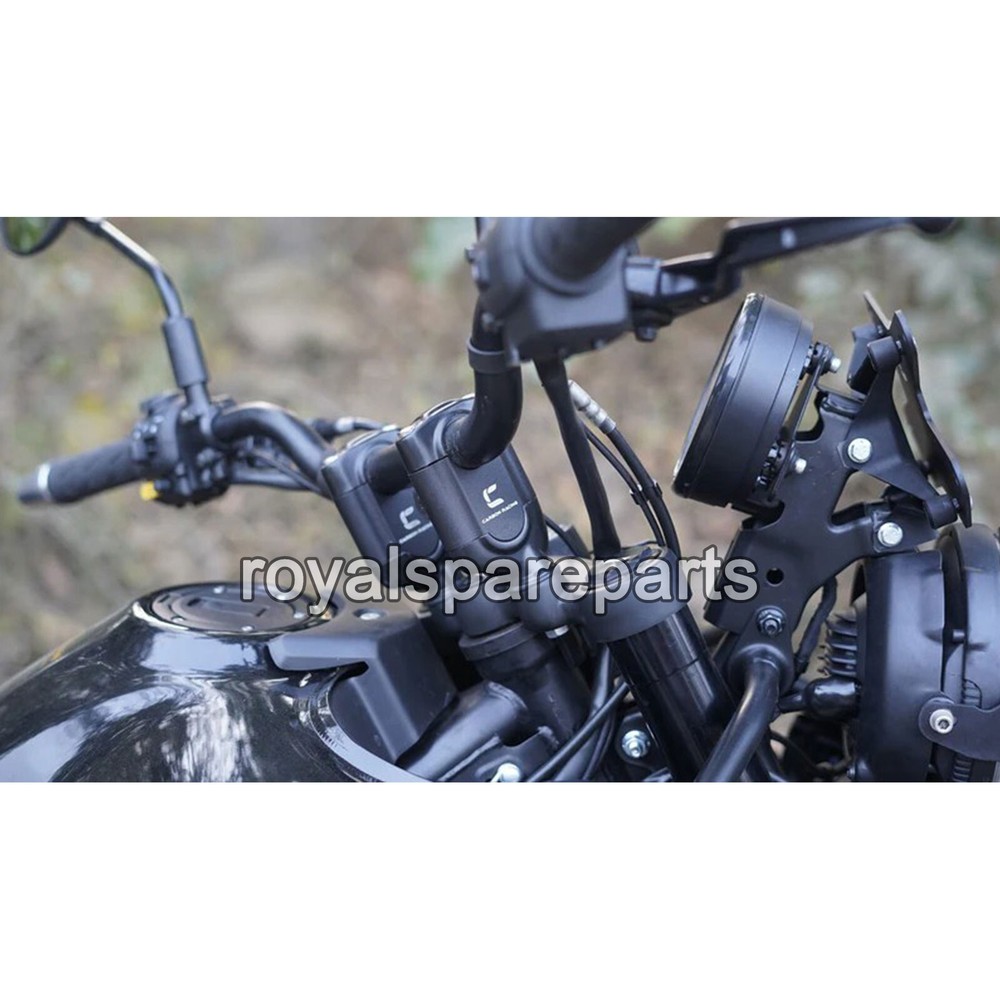 For Royal Enfield Guerrilla 450 "Premium Pull-Back (Offset) Handlebar Risers"