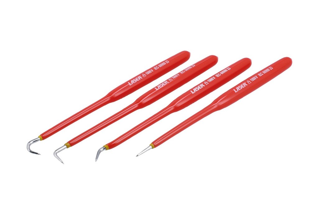Laser Tools Slim Insulated Hook Set 4pc 8941