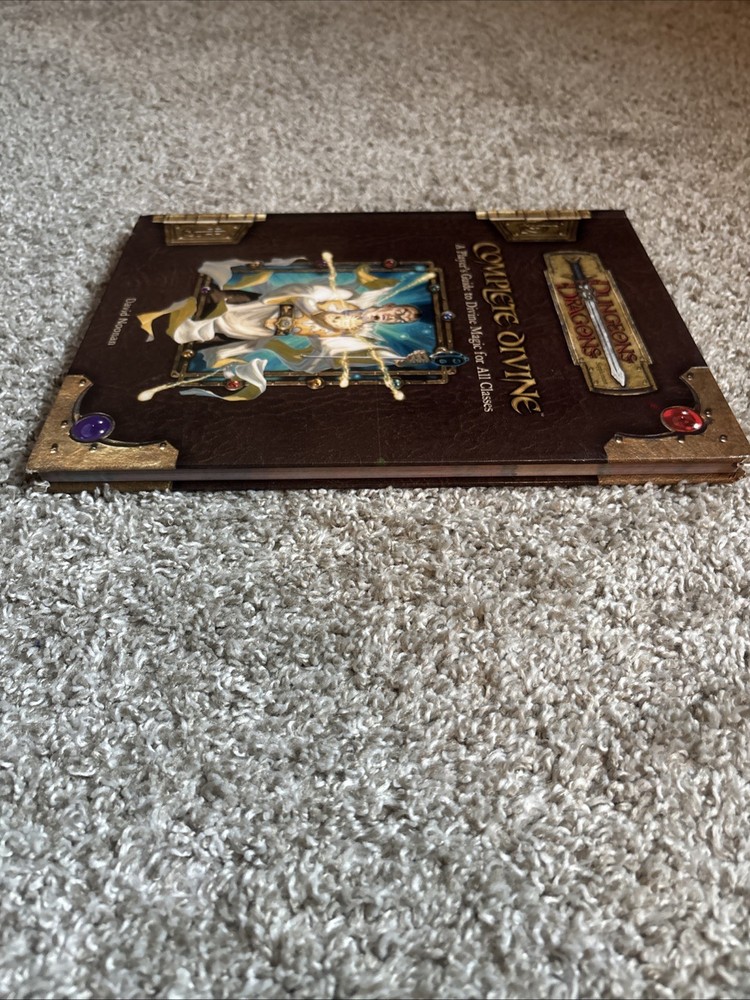 Dungeons & Dragons Supplement Complete Divine & Complete Warrior RPG Rulebook