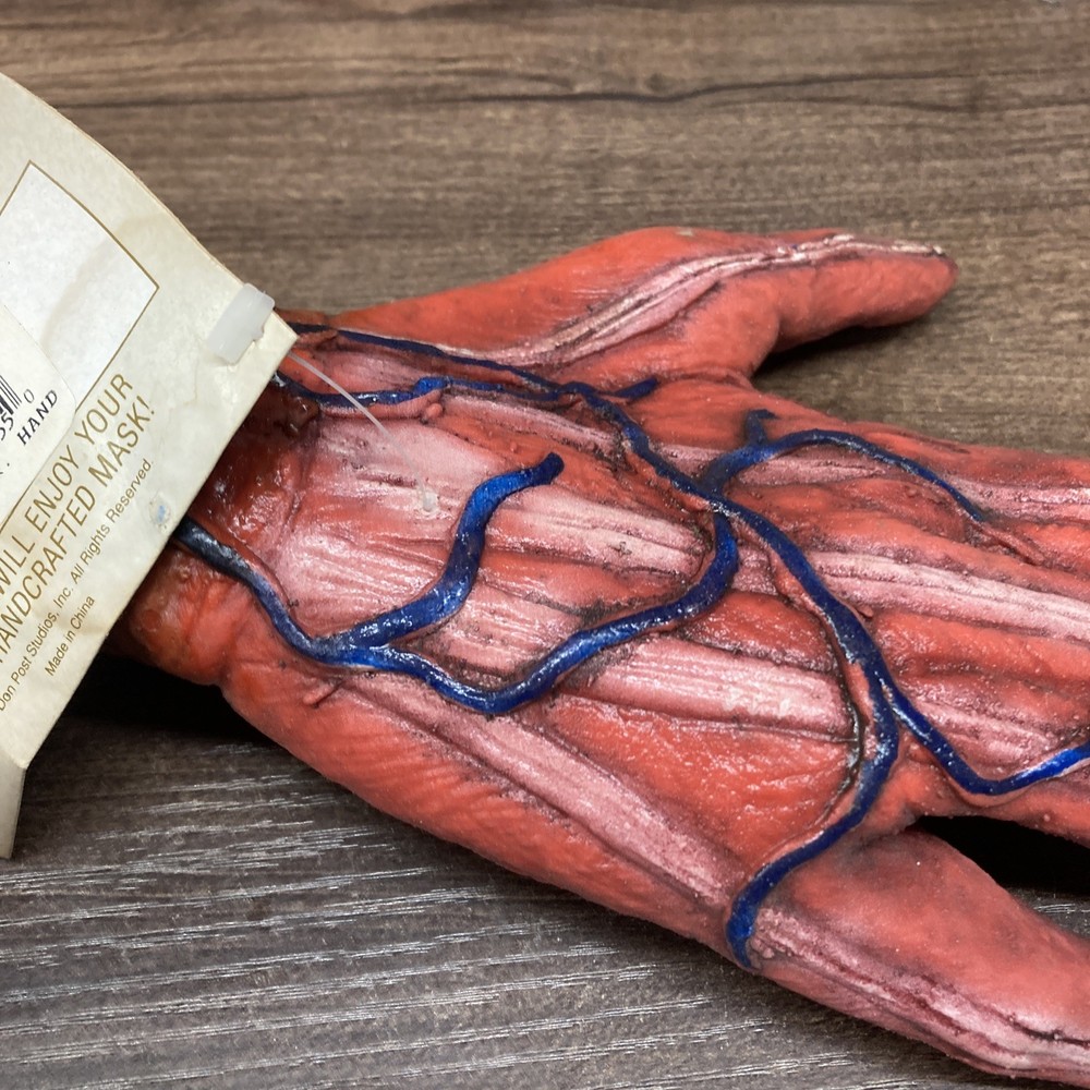 Vintage 1992 Don Post Studios Skinned Right Hand