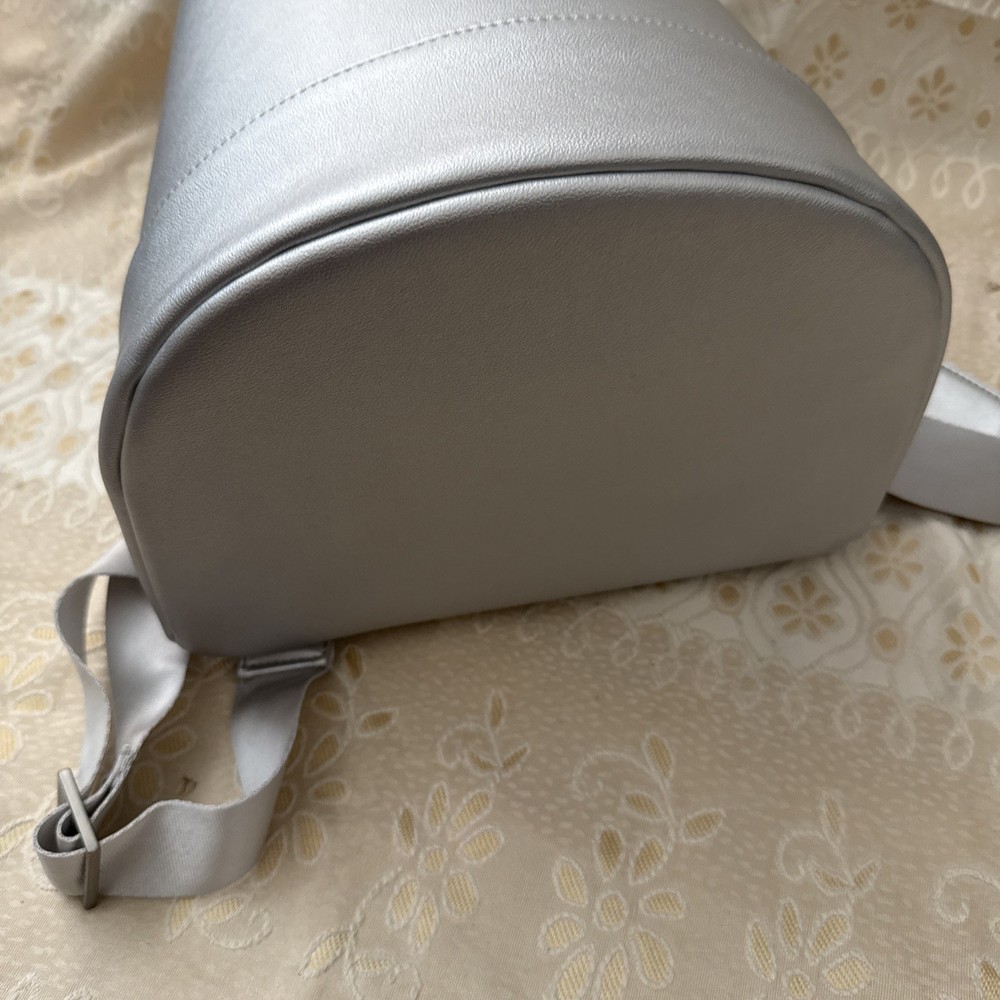 Corkcicle Eola Bucket Cooler Backpack Bag Silver Faux Pas