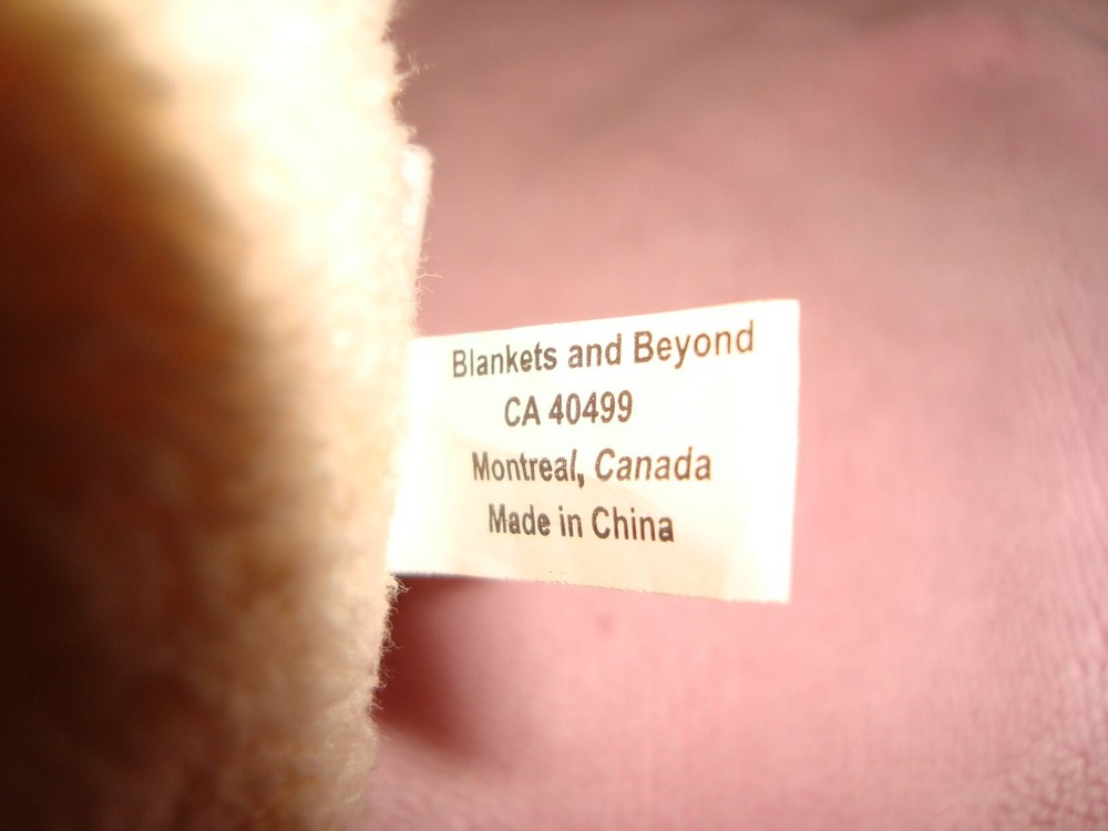 Blankets & and Beyond Yellow & Pink Kitty Cat 5" Plush