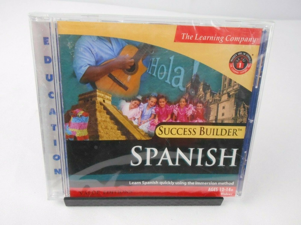 The Learning Company Success Builder Spanish 2001 PC CD-ROM SEALED **QUICK SHIP*