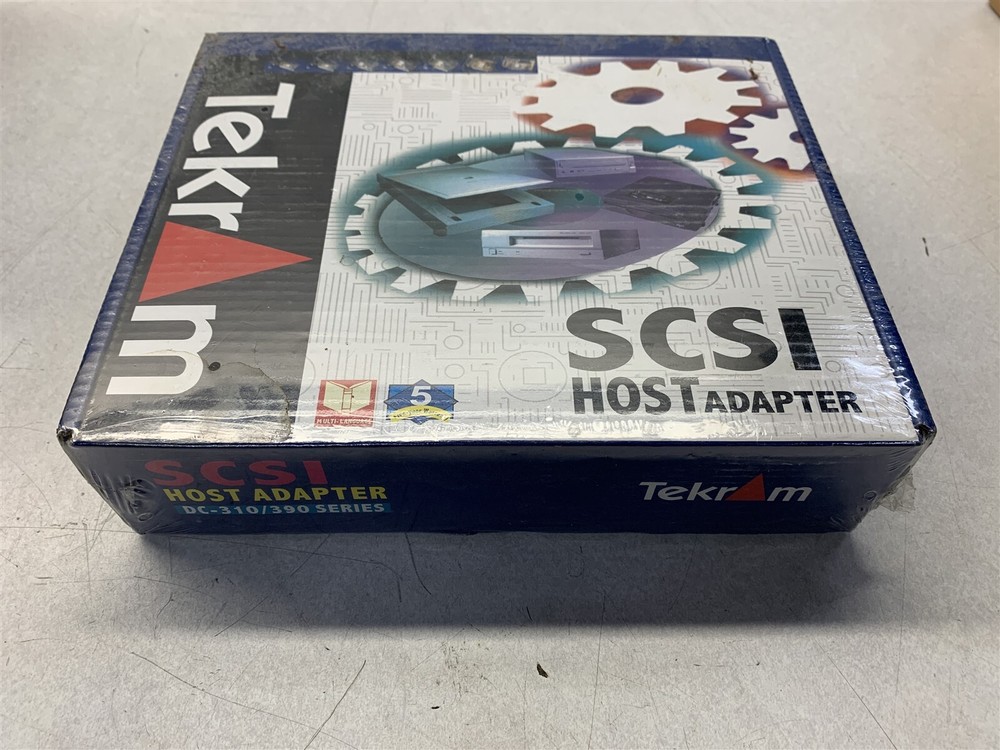 TEKROM SCSI HOST ADAPTER DC-310/390 SERIES