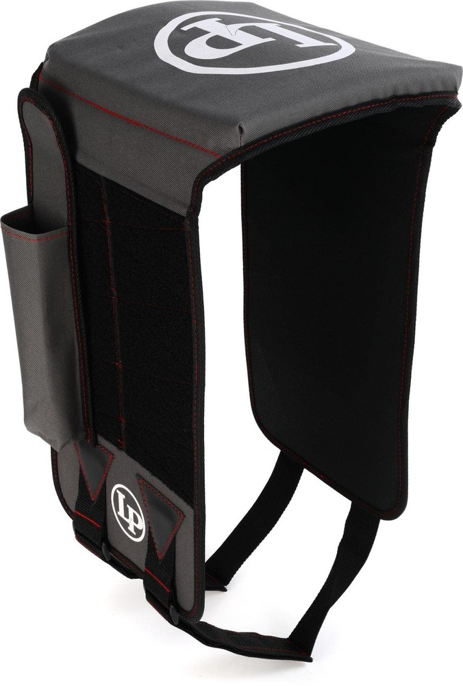 LP Cajon Saddle LP-CJS with Pillow Top & Carpeted Sides for Percussion Storage