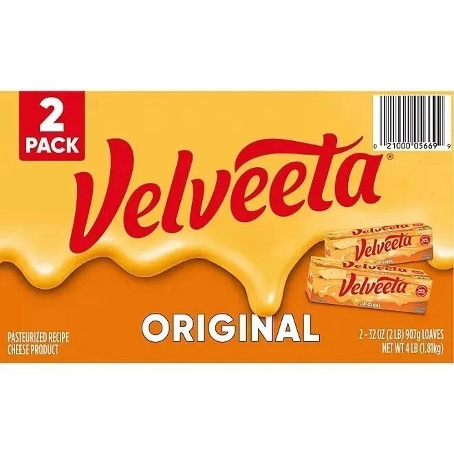 Original Pasteurized Cheese Loaf (32 oz., 2 pk.)