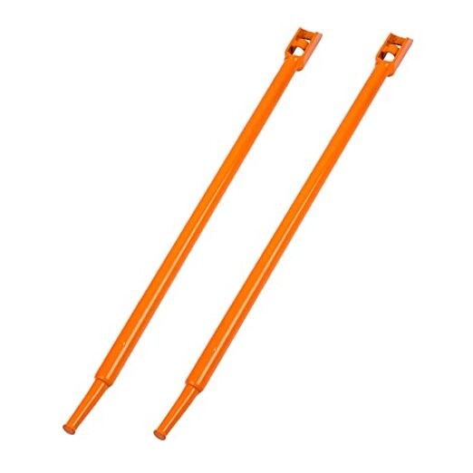 Winch Bar, Combination Winch Bars with Square Head for Flatbed Orange-2P