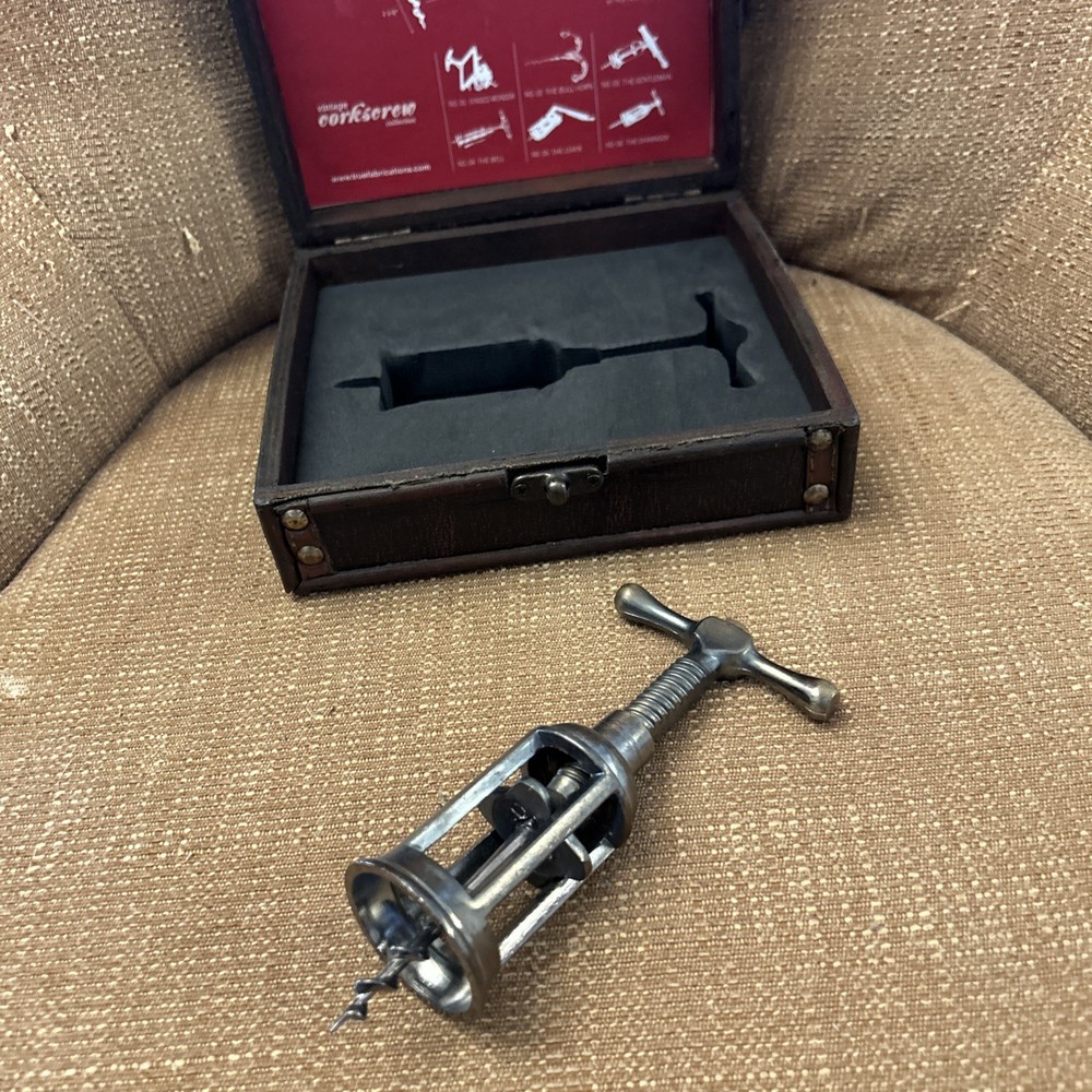 Corkscrew True Fabrications No.6 The Chinnock in Hinged Box Case